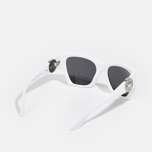 NEW VERSACE WOMEN SQUARE WHITE SUNGLASSES VE4452 314/87 MOD 4452 - Picture 4 of 5